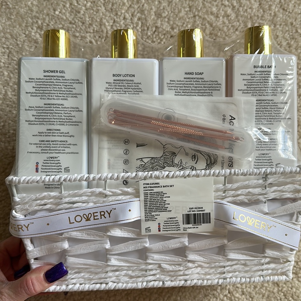 Lovery Fragrance Bath set - Picture 3 of 8